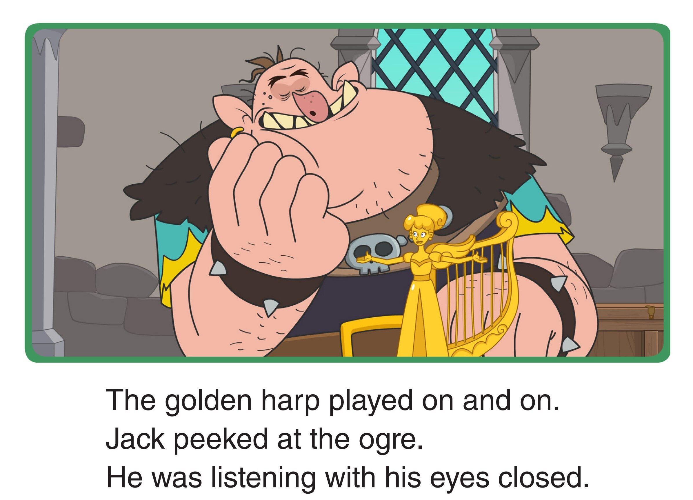 The Ogre Chases Jack绘本故事第3页