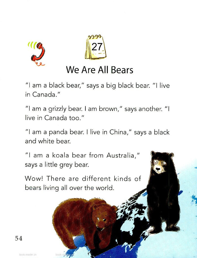 We Are All Bears绘本故事第2页