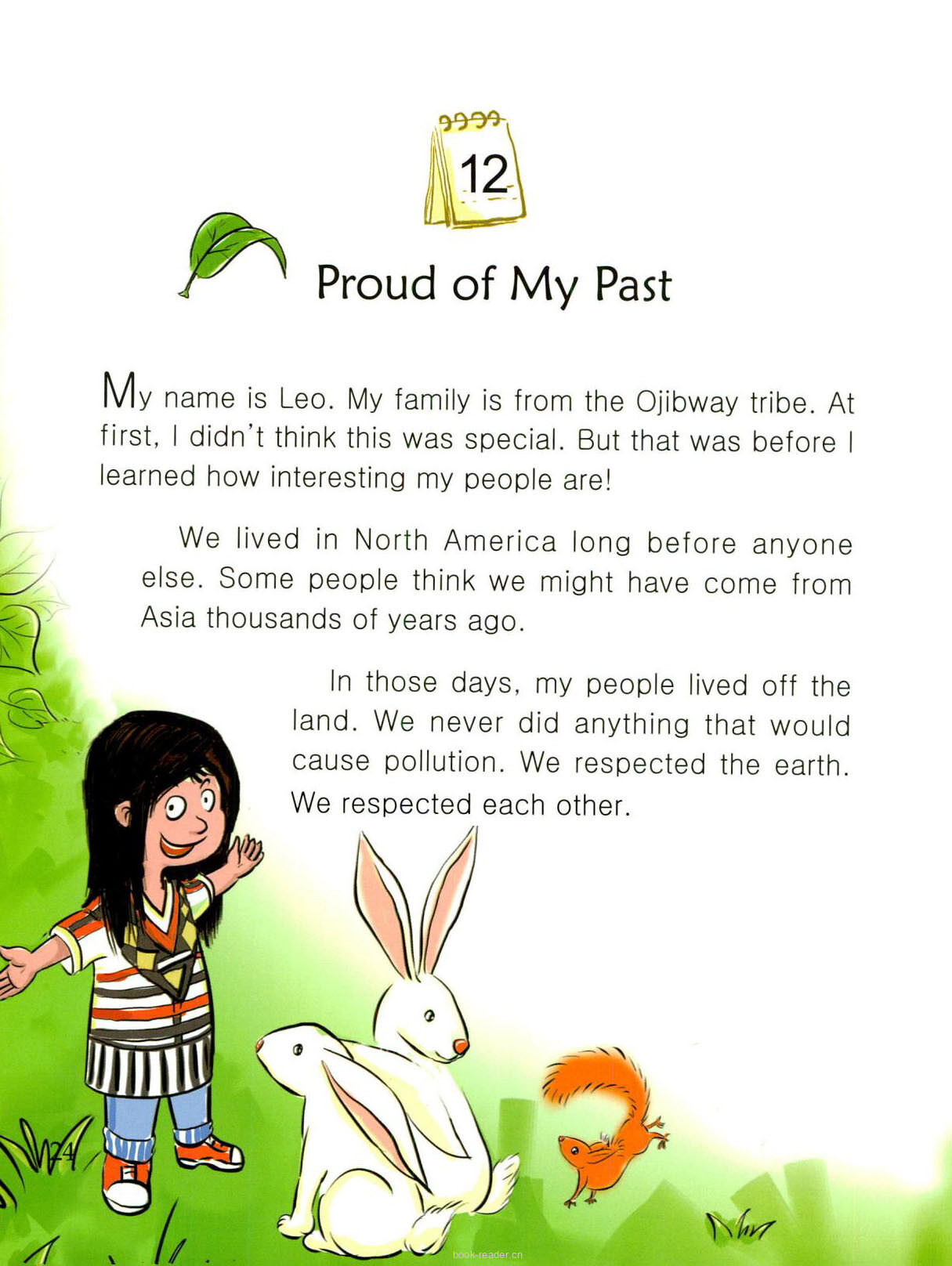 Proud of My Past绘本故事第2页