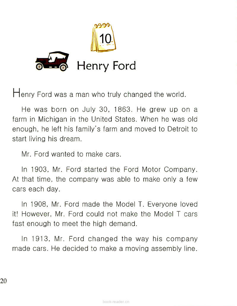 Henry Ford绘本故事第2页