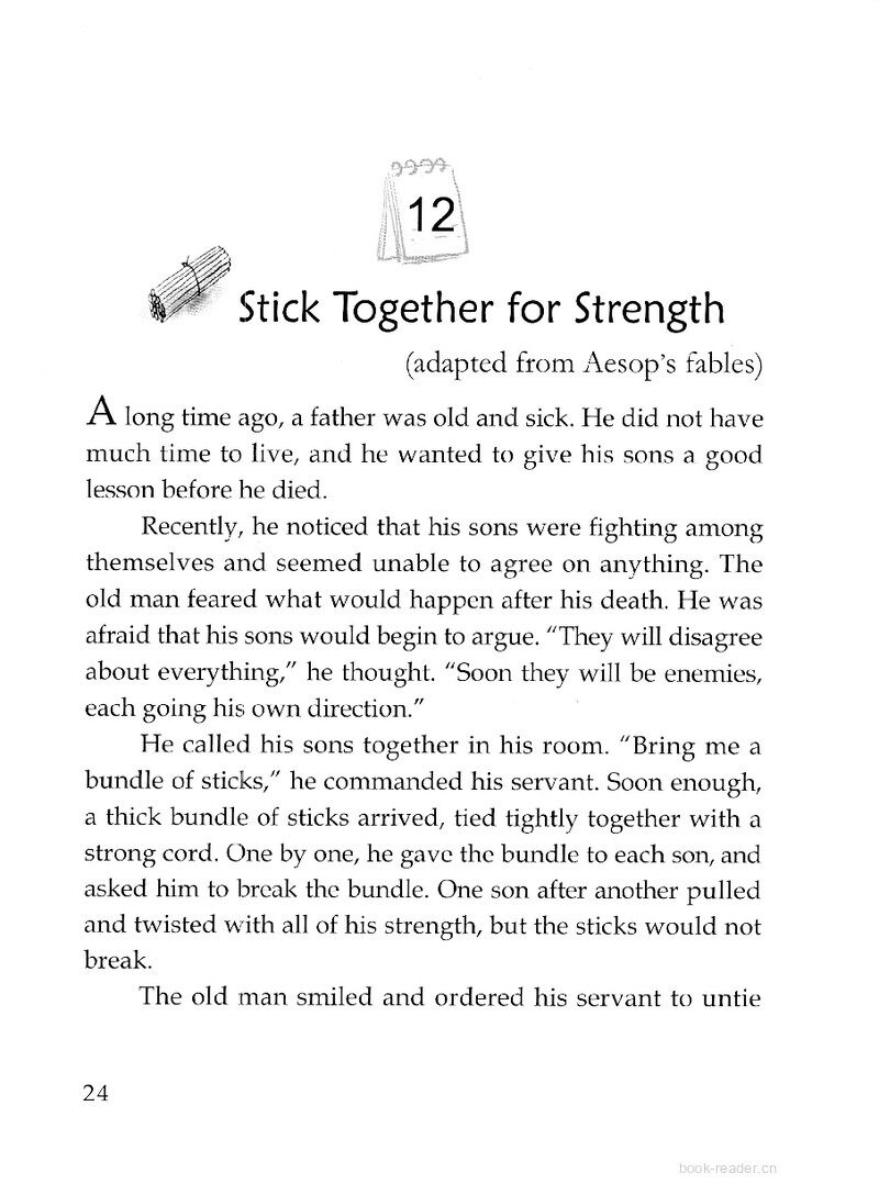 Stick Together for Strength绘本故事第2页