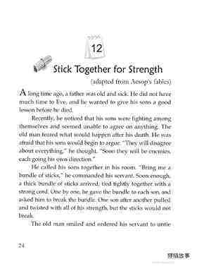 Stick Together for Strength绘本故事第2页