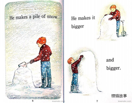 The Snowman绘本故事第4页