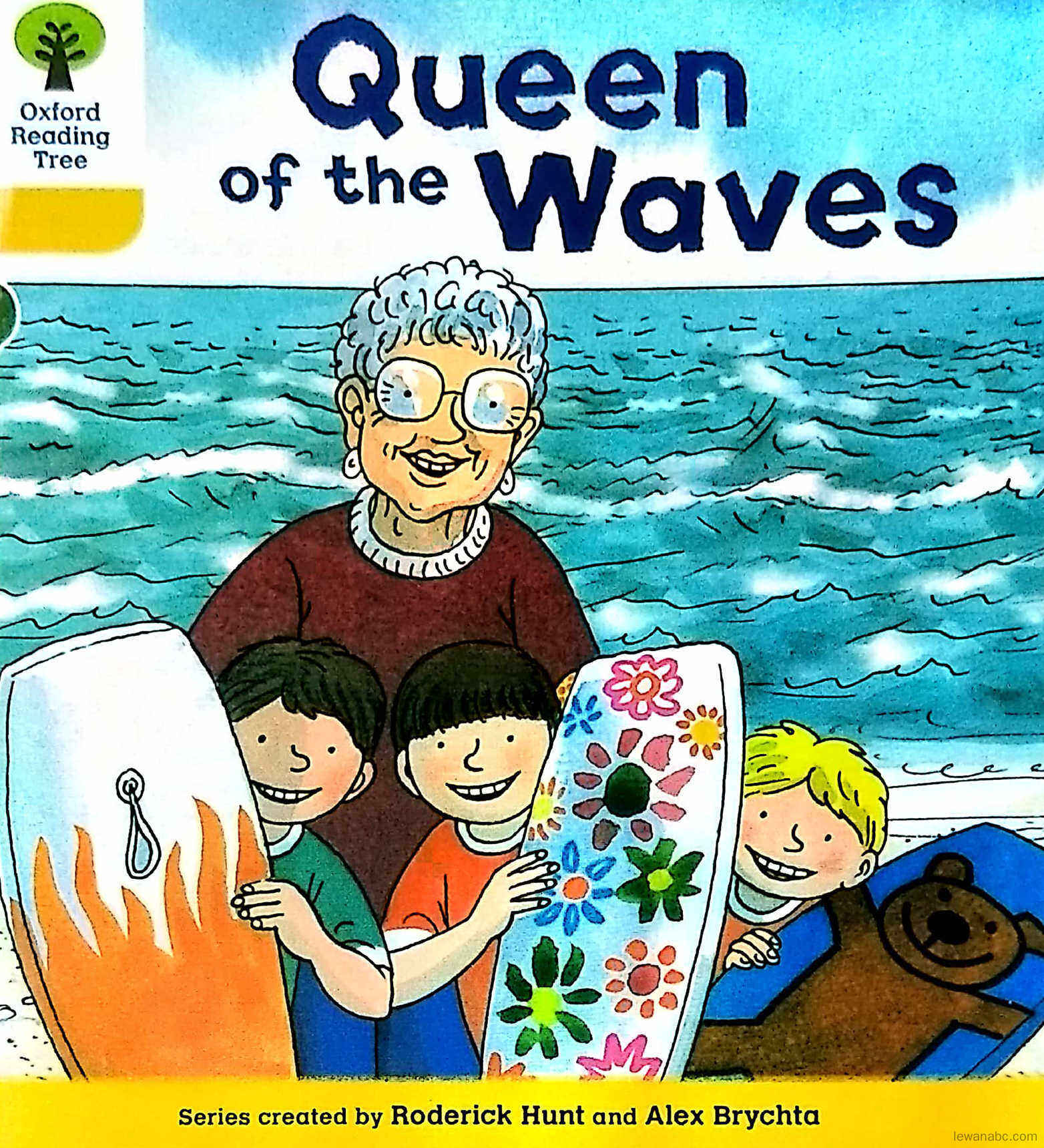 Queen of the Waves绘本故事第2页
