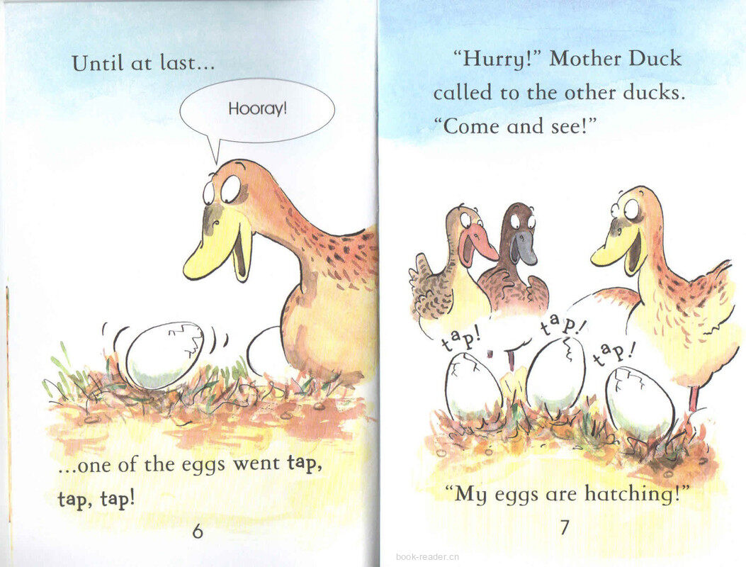 The Ugly Duckling绘本故事第5页