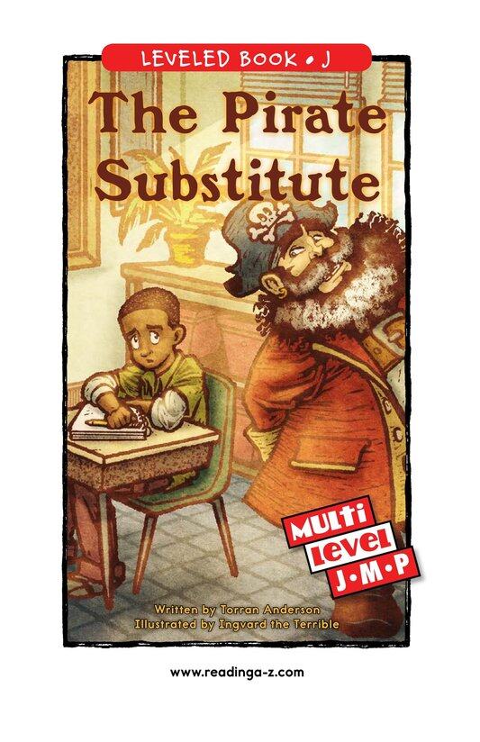The Pirate Substitute绘本故事第2页
