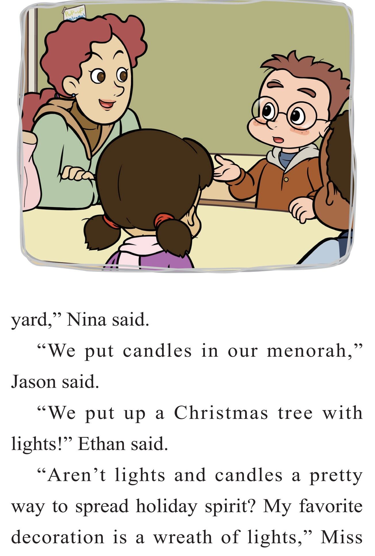 A Giant Wreath for Christmas绘本故事第5页