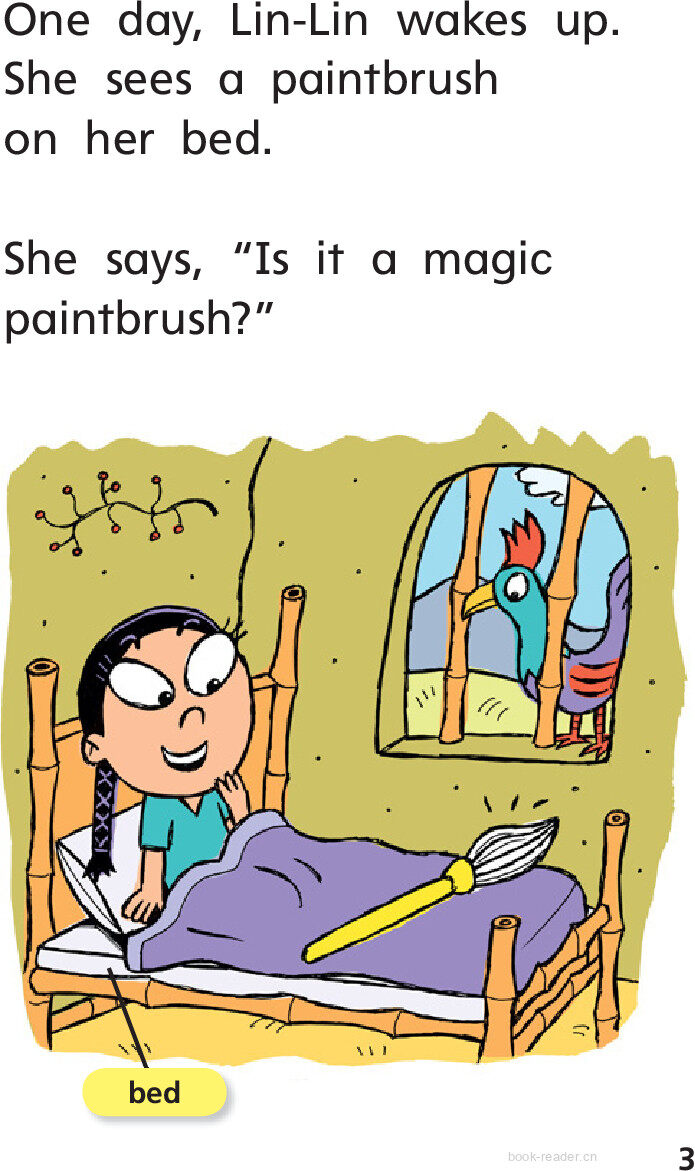 G1 ELL U3W3 The Magic Paintbrush绘本故事第5页