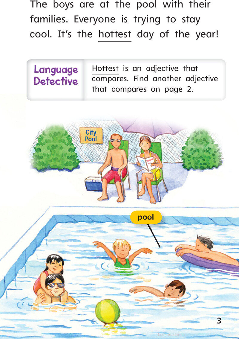 G1 ELL U6W3 Heat Wave绘本故事第5页