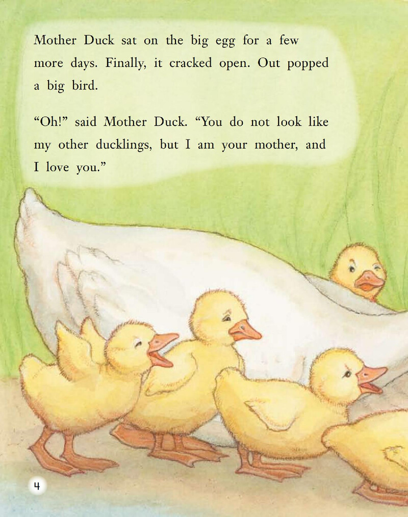 The Ugly Duckling绘本故事第5页