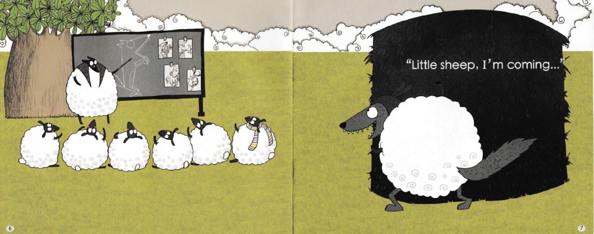 A wolf or a sheep绘本故事第5页