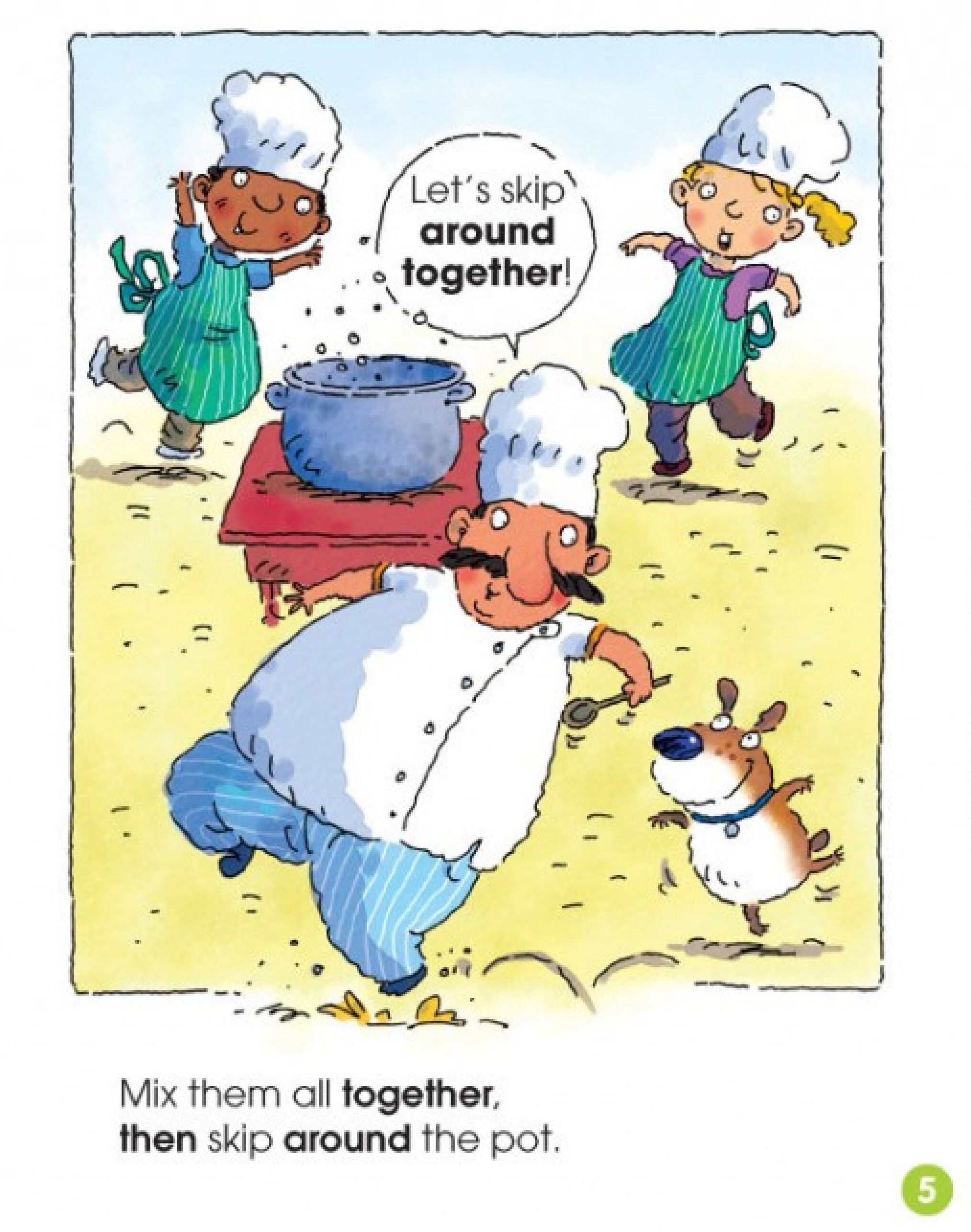 Let's Make Soup Together绘本故事第5页