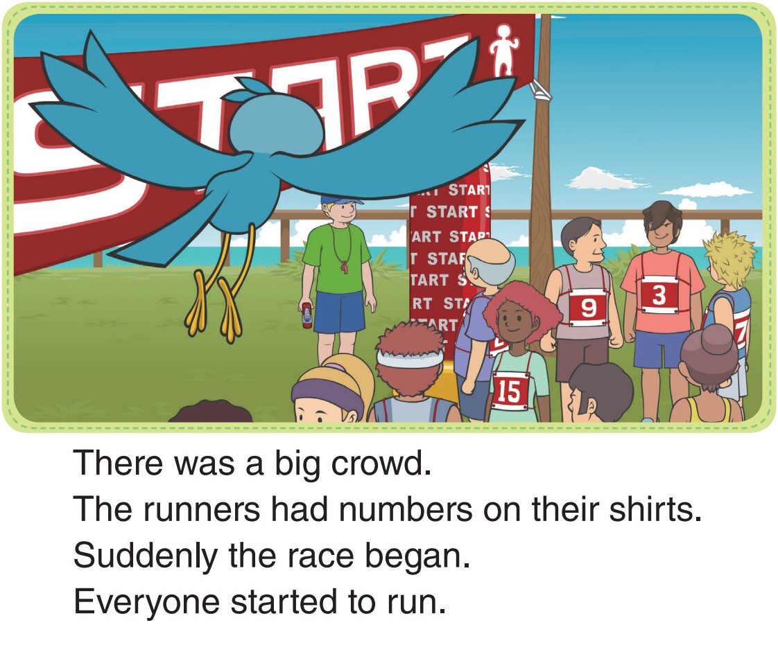 The Big Race绘本故事第5页