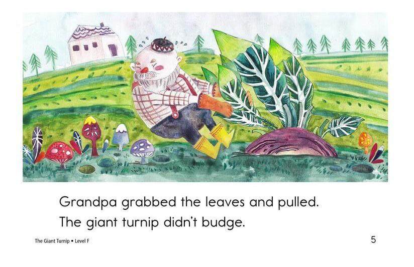 The Giant Turnip绘本故事第5页