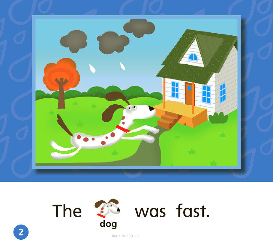 GK Approach U06W2 The Rain绘本故事第3页