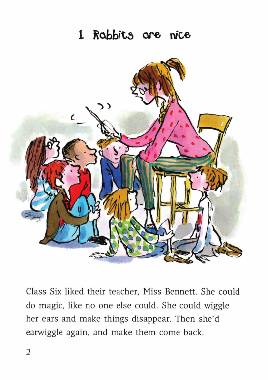 Class Six and the Very Big Rabbit绘本故事第3页