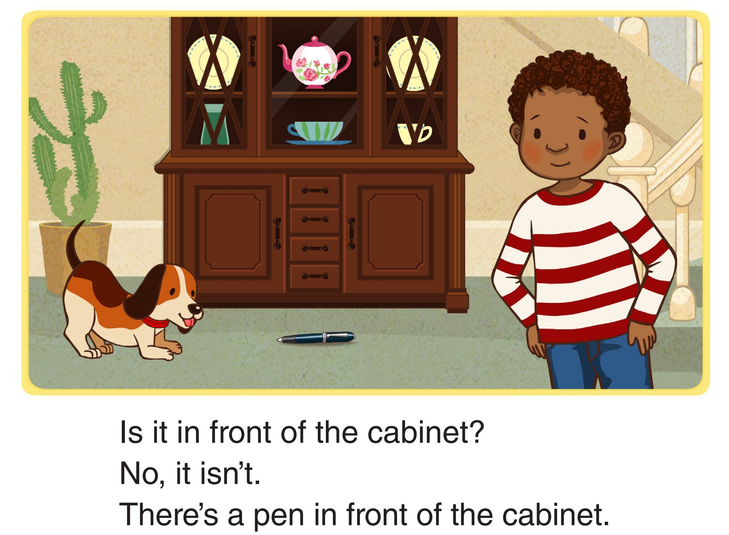 Where Is the Ball?绘本故事第5页