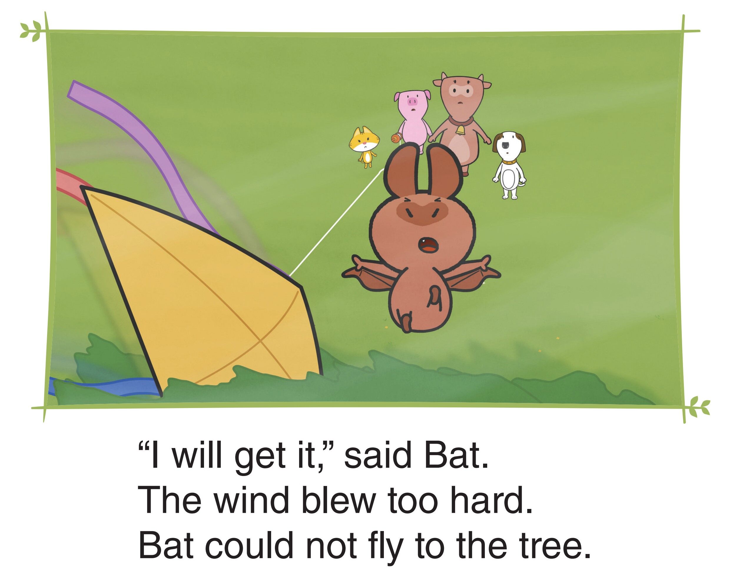 Stuck in the Tree绘本故事第3页