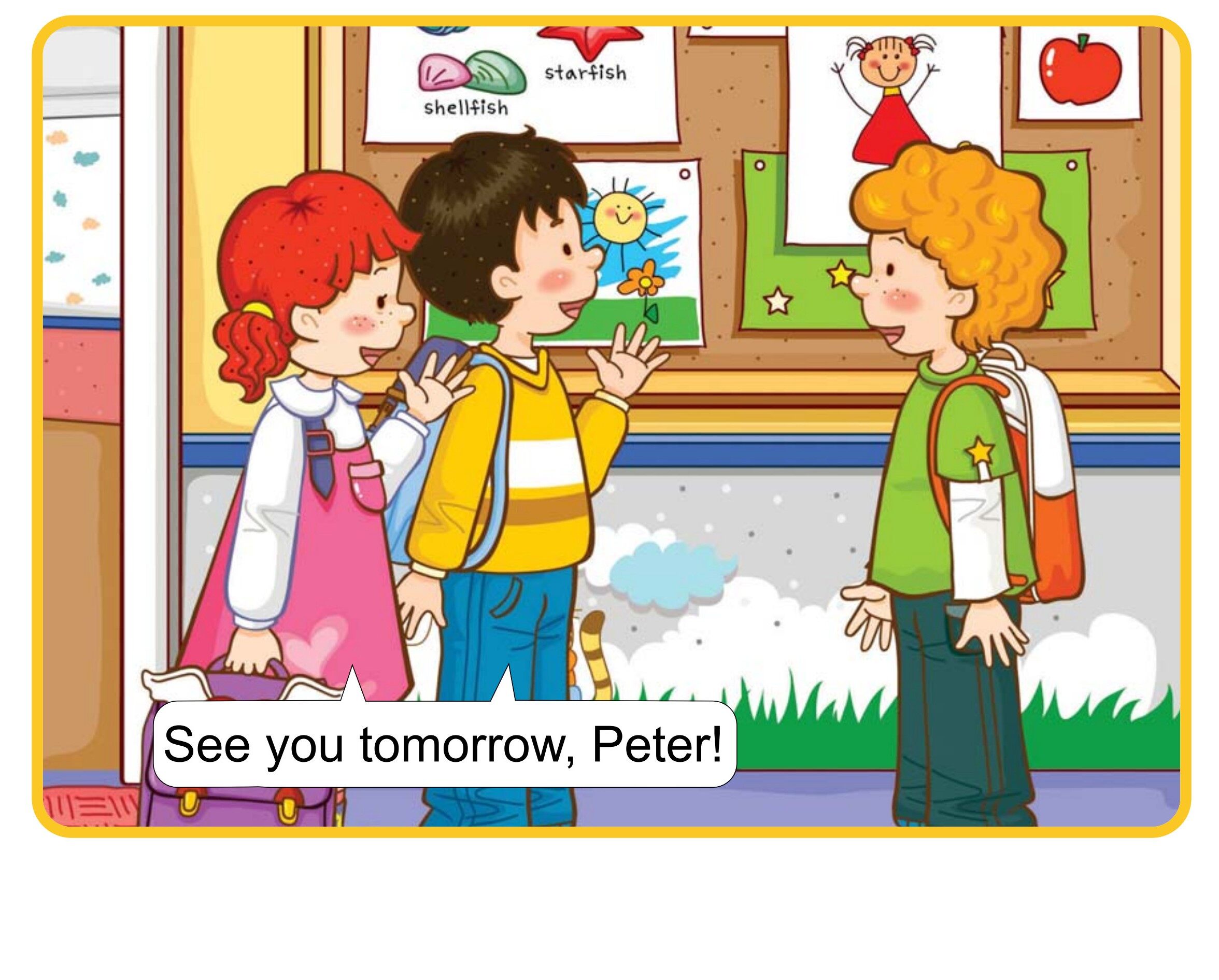 Good-bye!绘本故事第4页