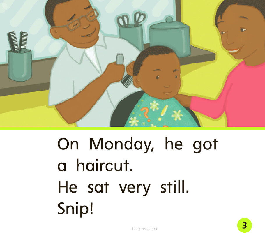 GK Beyond U03W3 Cal's Busy Week绘本故事第4页