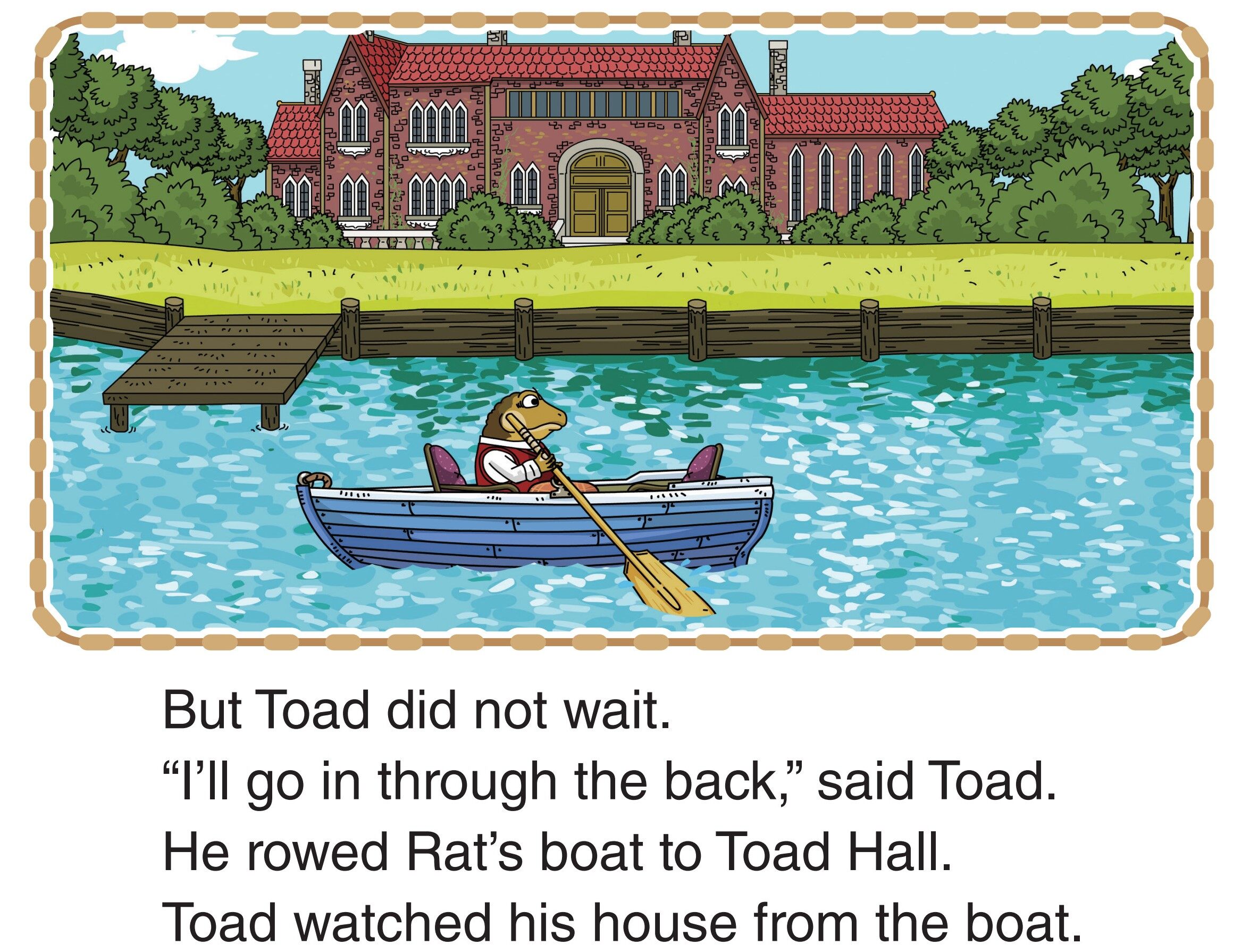 Weasels at the Bridge绘本故事第5页