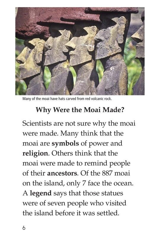 The Mysteries of Easter Island绘本故事第5页