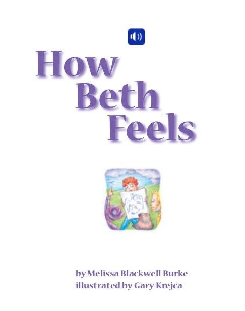 How Beth Feels绘本故事第2页