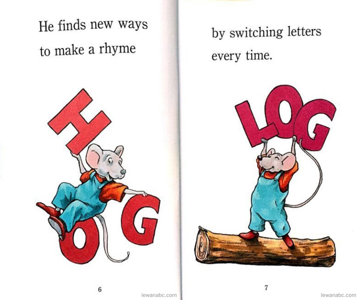 Mouse Makes Words绘本故事第4页