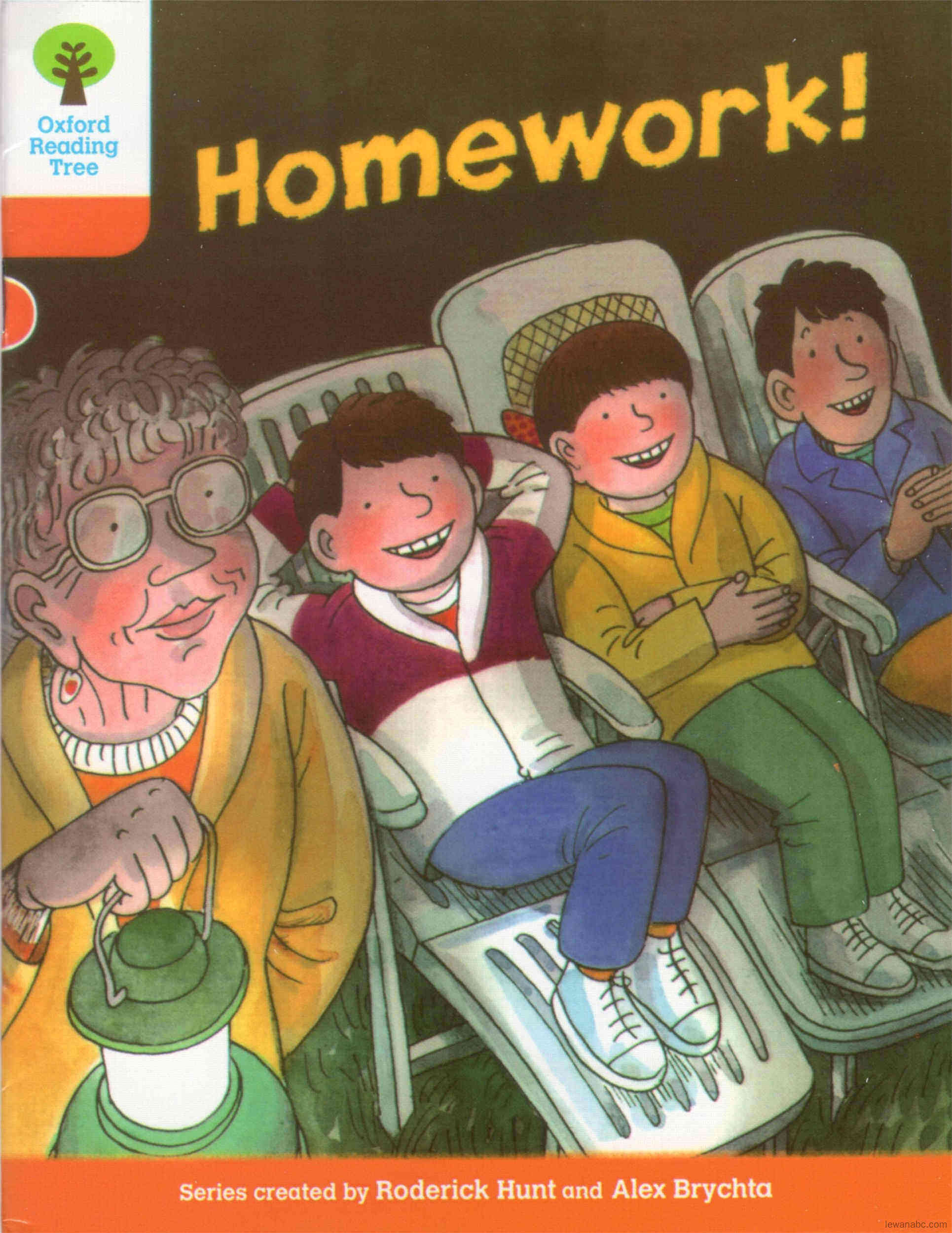 Homework!绘本故事第2页