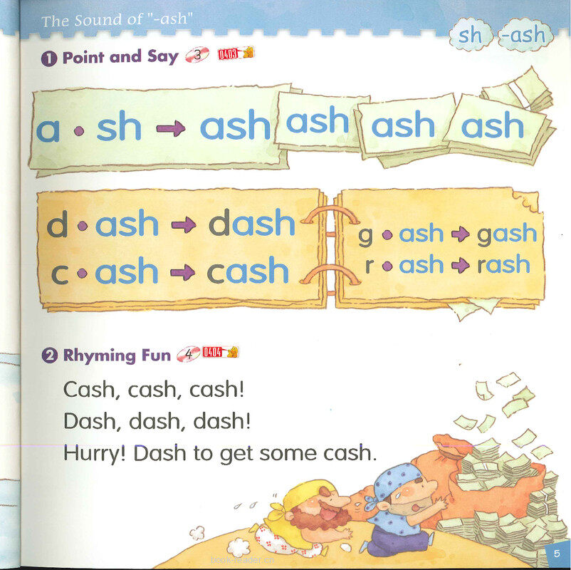 1 Consonant Digraph 'sh'绘本故事第4页