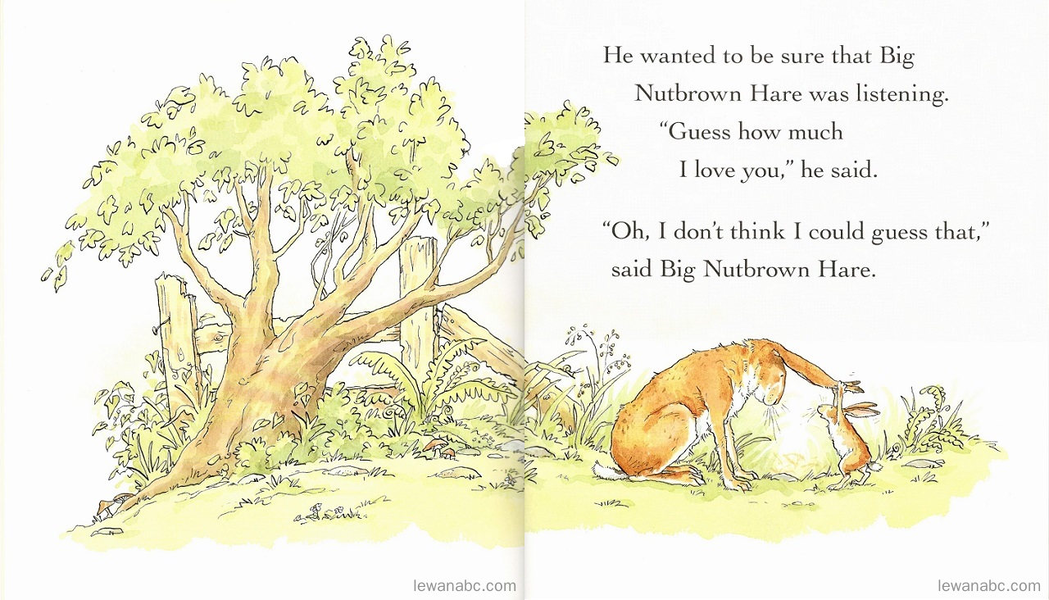 (21周)Guess How Much I Love You绘本故事第4页