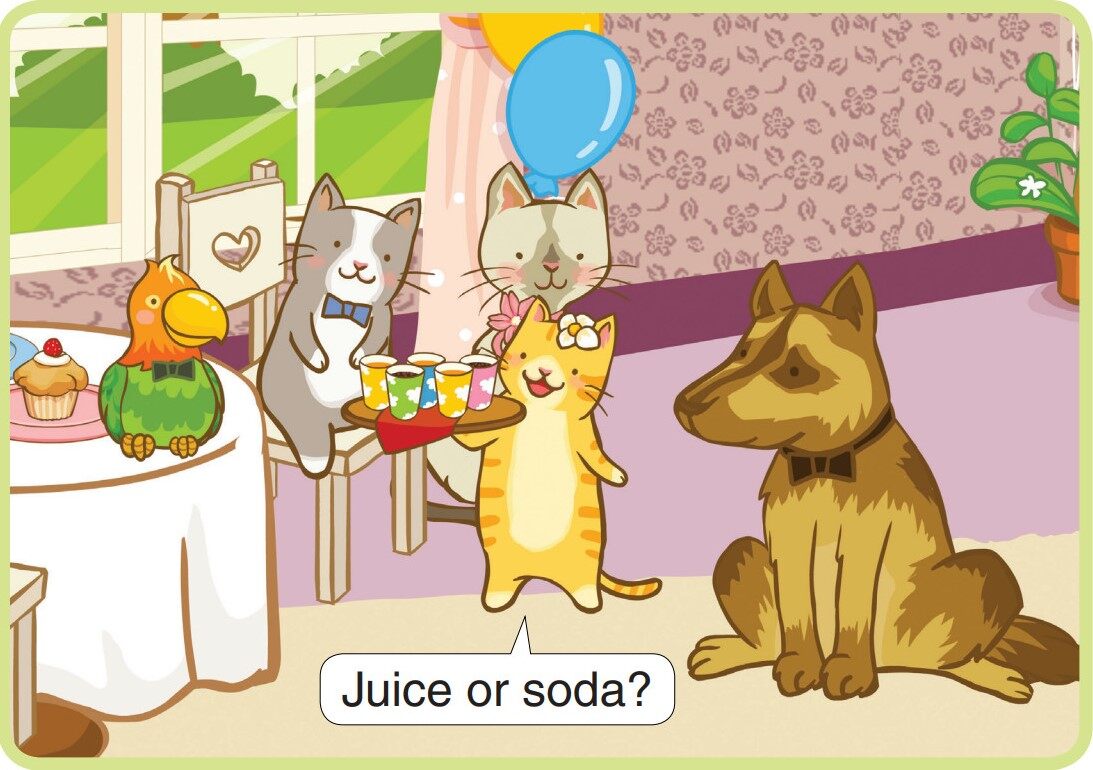Juice or Soda?绘本故事第2页