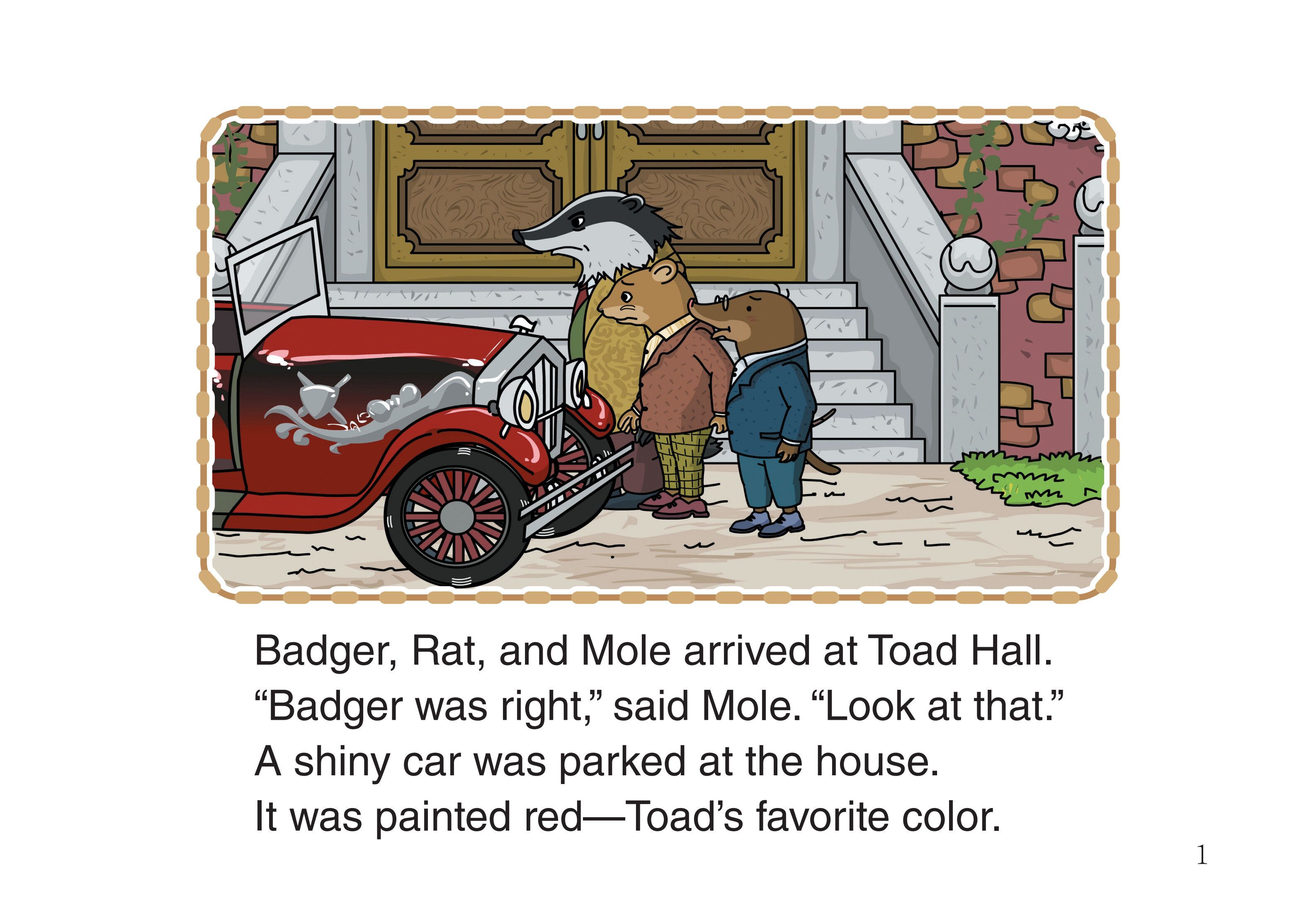 Badger Gets Mad绘本故事第3页