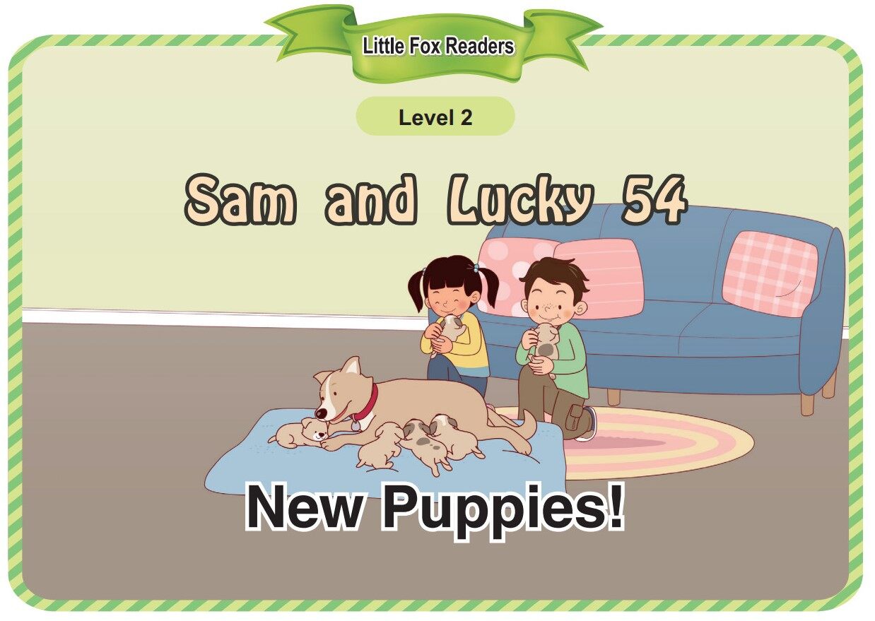 New Puppies!绘本故事第2页