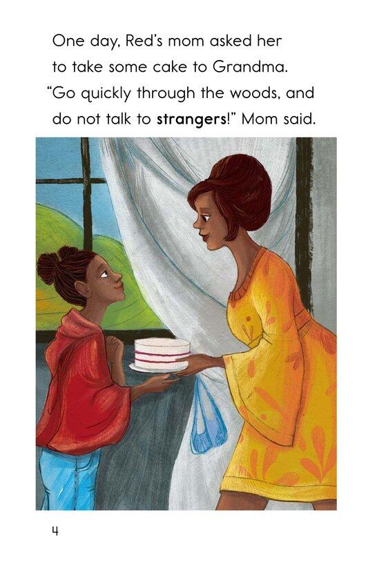Little Red Riding Hood绘本故事第4页