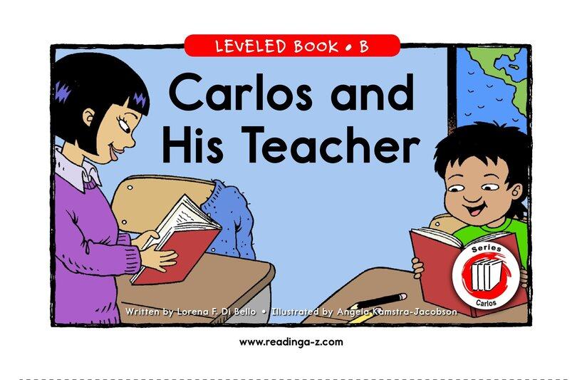 Carlos and His Teacher绘本故事第2页