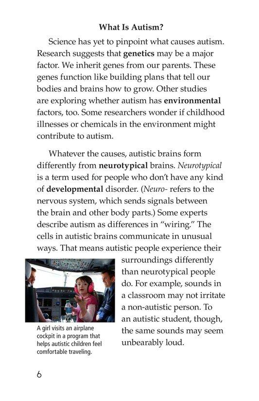 Many Faces of Autism绘本故事第5页