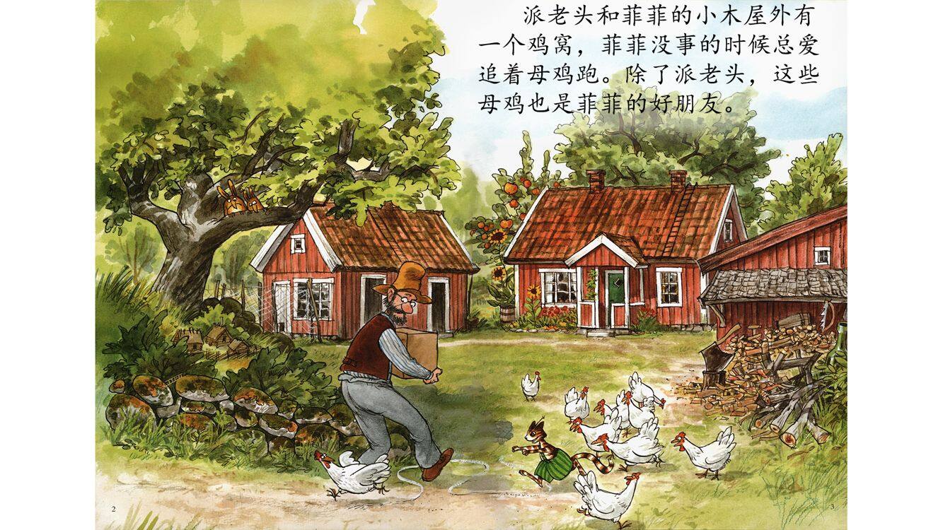 菲菲斗公鸡绘本故事第4页