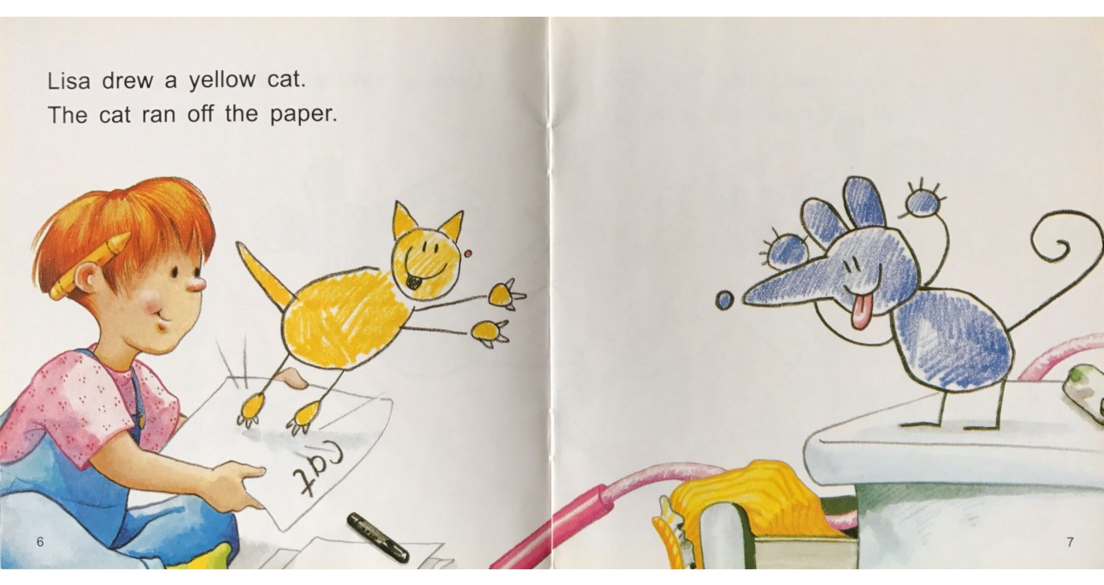 Look at Me!绘本故事第5页