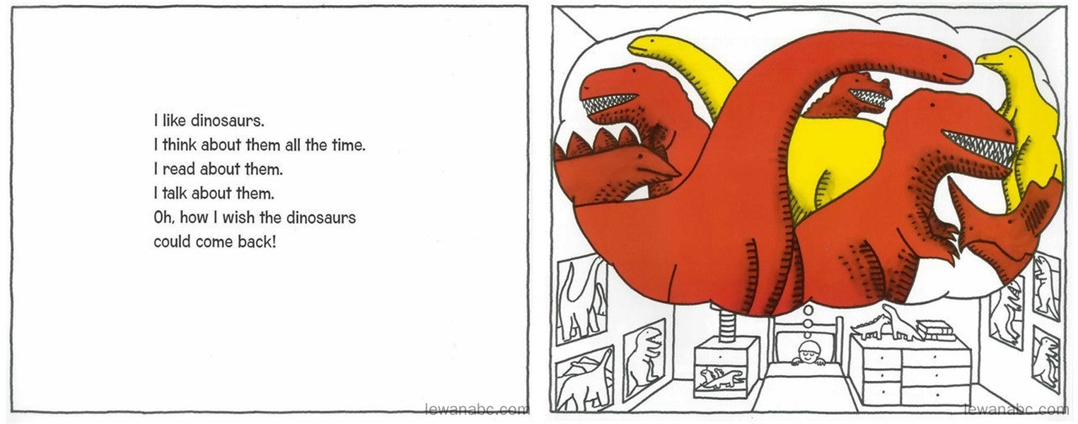 (47周)If the Dinosaurs Came Back绘本故事第3页