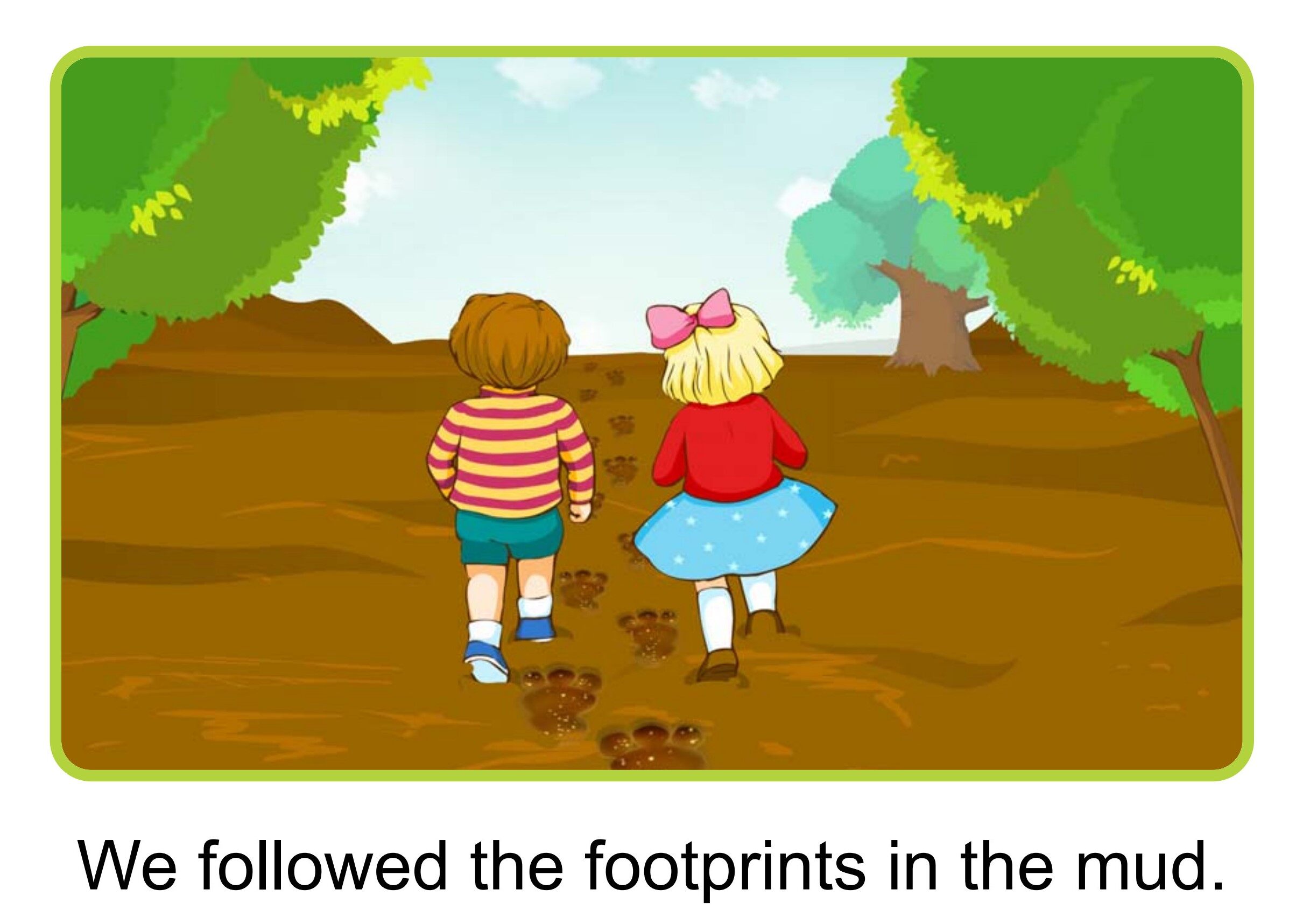 The Footprints绘本故事第3页