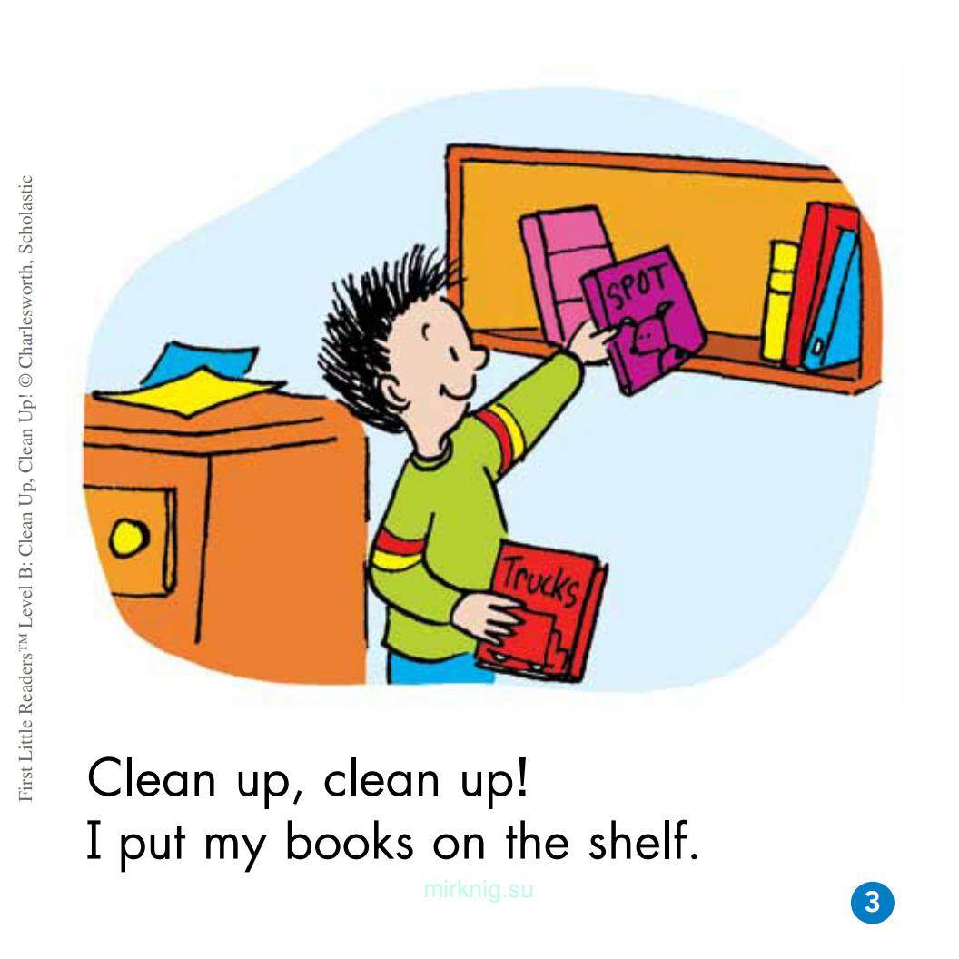 Clean Up, Clean Up!绘本故事第4页