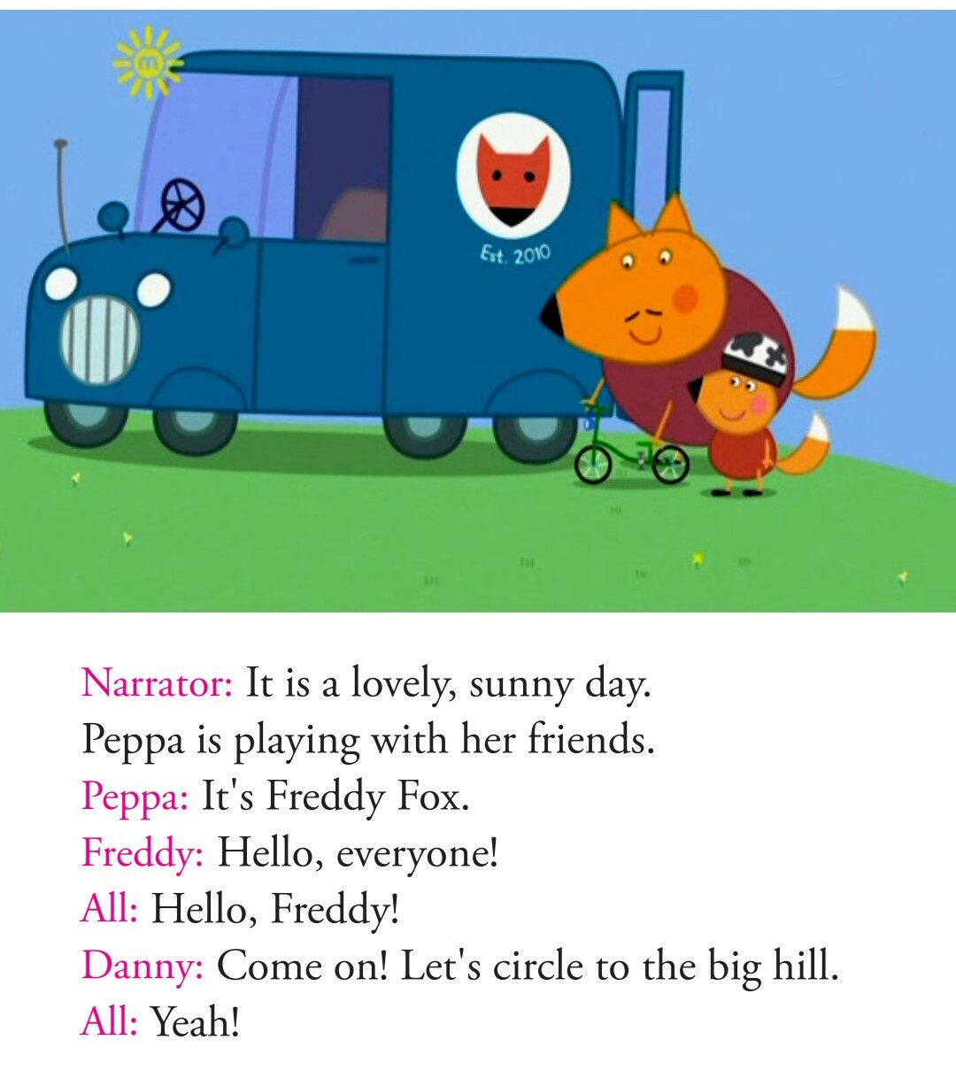 Mr Fox's Van绘本故事第3页