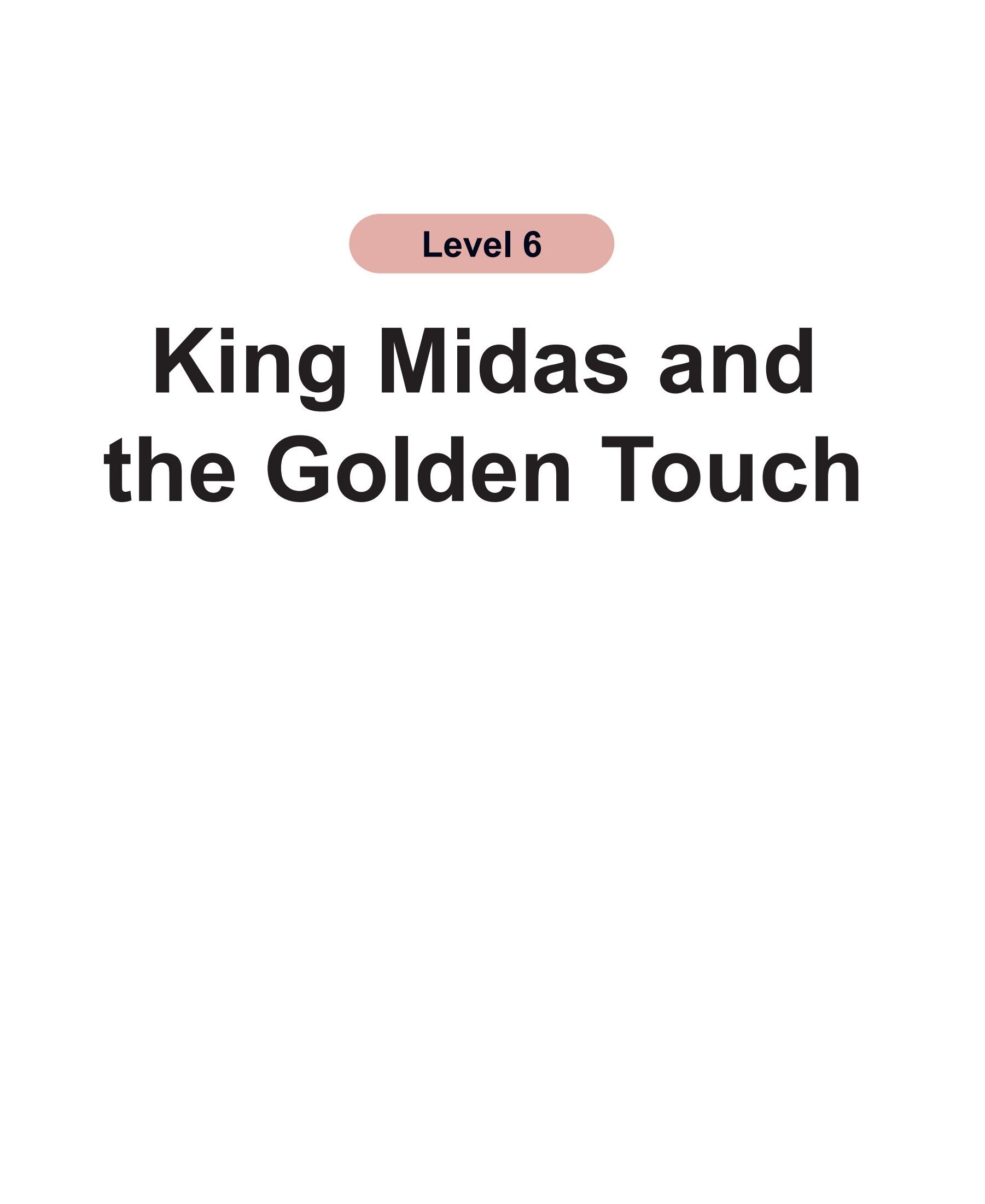 King Midas and the Golden Touch绘本故事第2页
