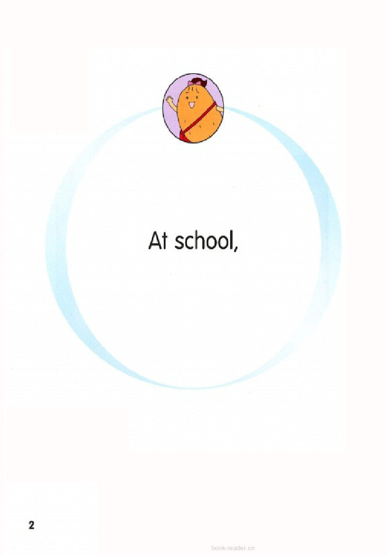 1B-At school绘本故事第3页