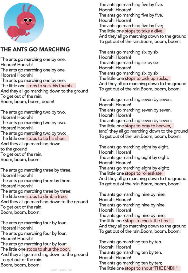 The Ants Go Marching绘本故事第2页