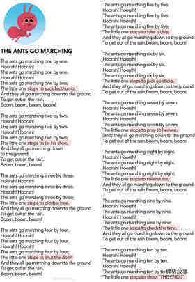 The Ants Go Marching绘本故事第2页