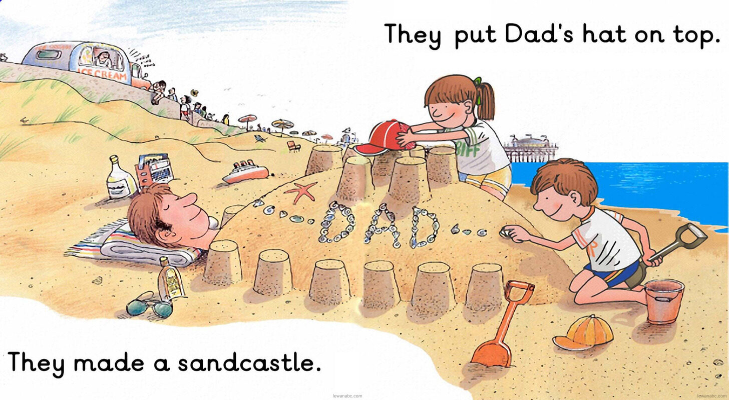 On the Sand绘本故事第5页