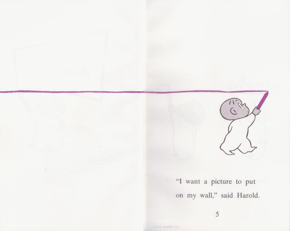 A Picture for Harold's Room绘本故事第3页