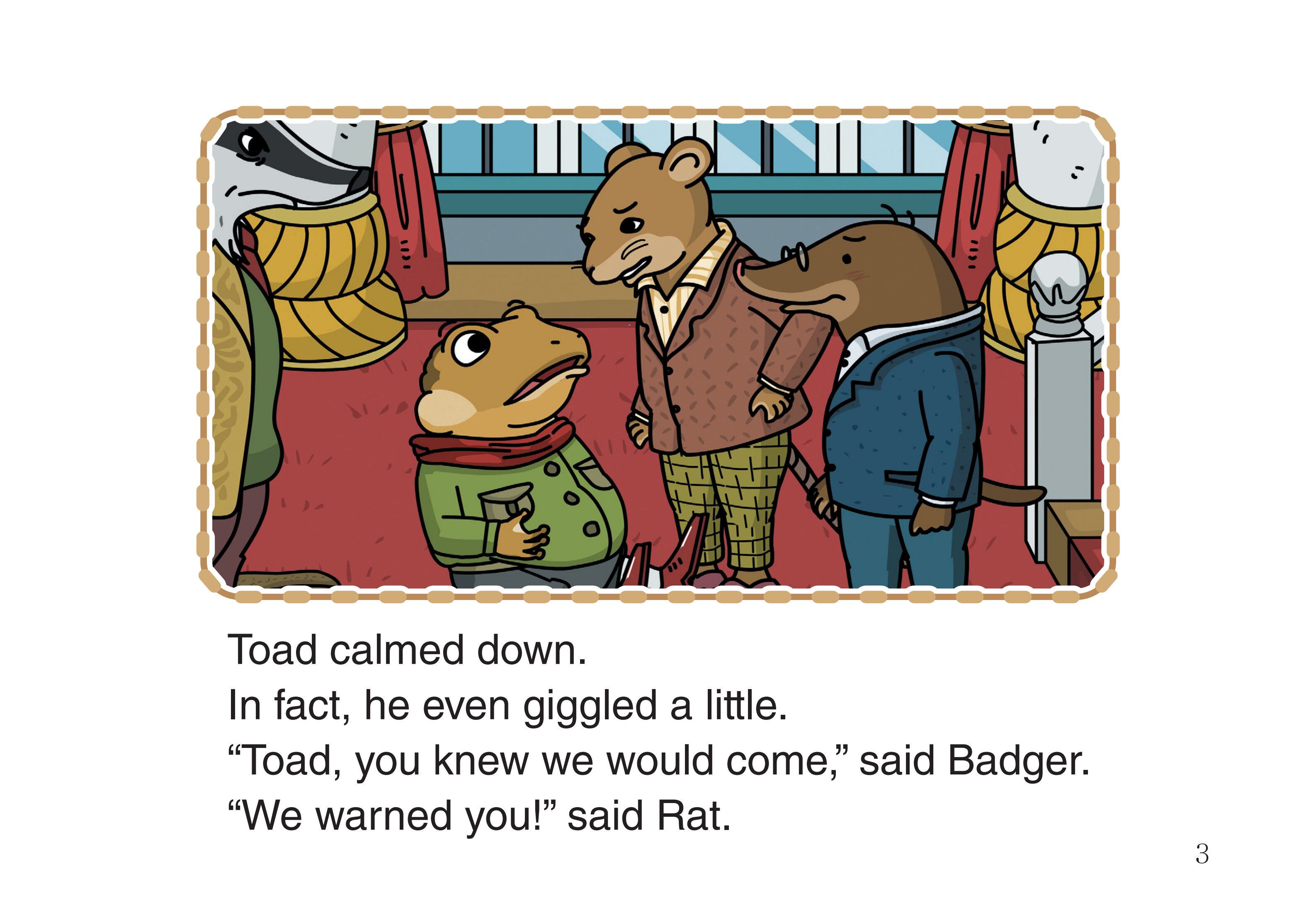 Talking to Toad绘本故事第5页